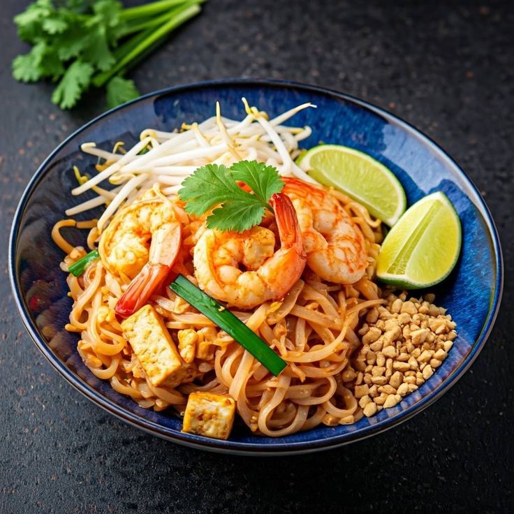 Pad Thai with Prawns
